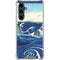 View of the Naruto whirlpools at Awa by Hiroshige Galaxy S23 FE Clear Case