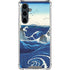 View of the Naruto whirlpools at Awa by Hiroshige Galaxy S23 FE Clear Case