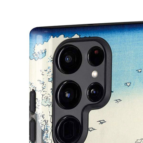 View of the Naruto whirlpools at Awa by Hiroshige Galaxy S24 Ultra Impact Case