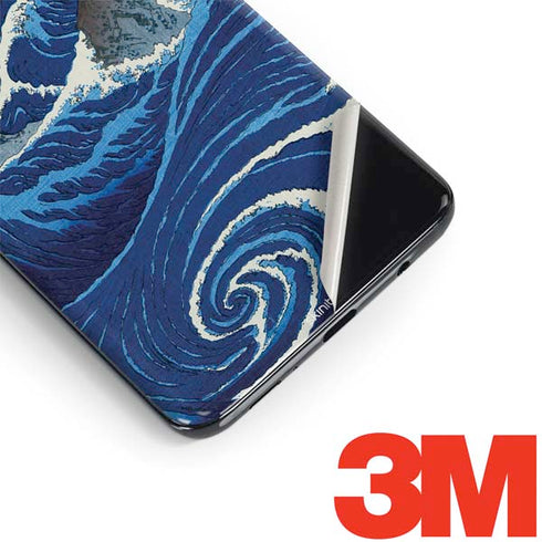 Hiroshige View of the Naruto whirlpools at Awa Galaxy S9 Plus Skin