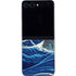 View of the Naruto whirlpools at Awa by Hiroshige Galaxy Z Flip5 5G Skin