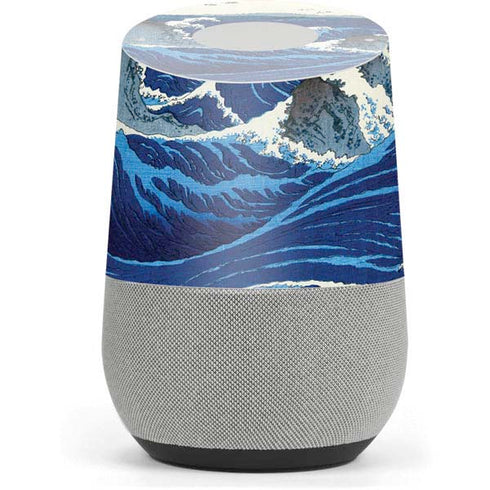 Hiroshige View of the Naruto whirlpools at Awa Google Home Skin