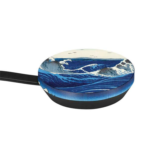 Hiroshige View of the Naruto whirlpools at Awa Google Stadia Controller Skin