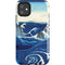 Hiroshige View of the Naruto whirlpools at Awa iPhone 11 Impact Case