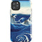 Hiroshige View of the Naruto whirlpools at Awa iPhone 11 Pro Max Impact Case