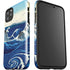 Hiroshige View of the Naruto whirlpools at Awa iPhone 11 Pro Max Impact Case