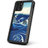 Hiroshige View of the Naruto whirlpools at Awa iPhone 11 Pro Max Waterproof Case