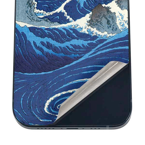 Hiroshige View of the Naruto whirlpools at Awa iPhone 12 Mini Skin