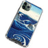 Hiroshige View of the Naruto whirlpools at Awa iPhone 12 Pro Clear Case