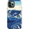 Hiroshige View of the Naruto whirlpools at Awa iPhone 12 Pro Max Impact Case