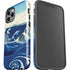 Hiroshige View of the Naruto whirlpools at Awa iPhone 12 Pro Max Impact Case