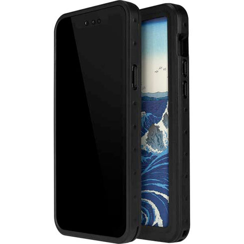 Hiroshige View of the Naruto whirlpools at Awa iPhone 12 Pro Waterproof Case