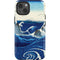 Hiroshige View of the Naruto whirlpools at Awa iPhone 13 Impact Case