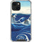 Hiroshige View of the Naruto whirlpools at Awa iPhone 13 Mini Clear Case