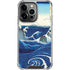Hiroshige View of the Naruto whirlpools at Awa iPhone 13 Pro Clear Case