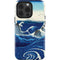 Hiroshige View of the Naruto whirlpools at Awa iPhone 13 Pro Impact Case