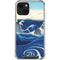 Hiroshige View of the Naruto whirlpools at Awa iPhone 14 Clear Case