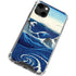 Hiroshige View of the Naruto whirlpools at Awa iPhone 14 Clear Case