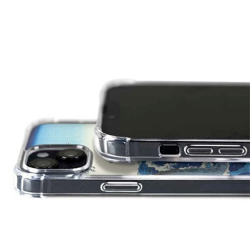 View of the Naruto whirlpools at Awa by Hiroshige iPhone 15 Plus MagSafe Case