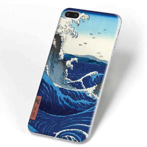 Hiroshige View of the Naruto whirlpools at Awa iPhone 7 Plus Skin