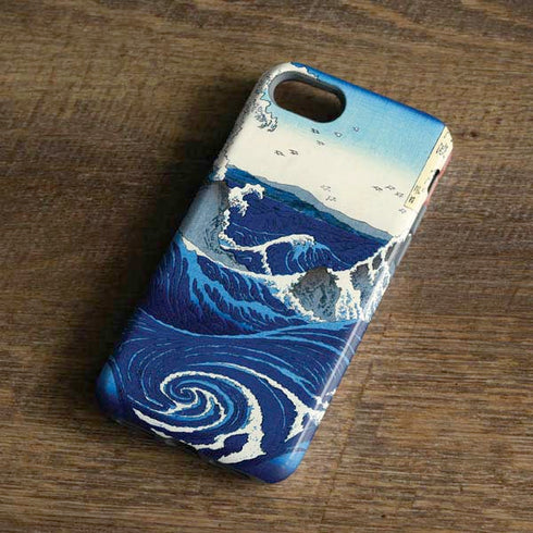 Hiroshige View of the Naruto whirlpools at Awa iPhone 7 Pro Case