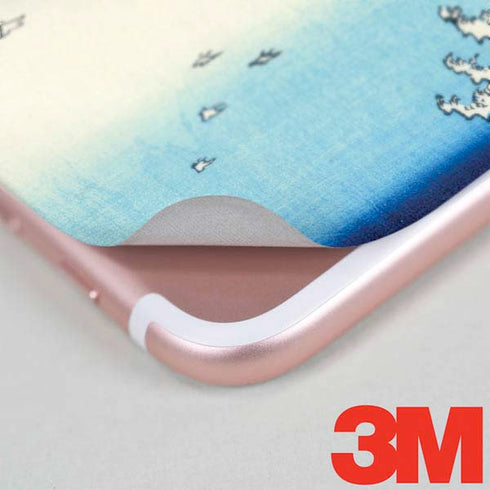 Hiroshige View of the Naruto whirlpools at Awa iPhone 7 Skin