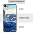 Hiroshige View of the Naruto whirlpools at Awa iPhone SE (2nd & 3rd Gen) Skin