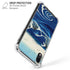 View of the Naruto whirlpools at Awa by Hiroshige iPhone XR Clear Case