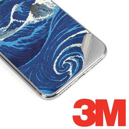 Hiroshige View of the Naruto whirlpools at Awa iPhone XS Max Skin