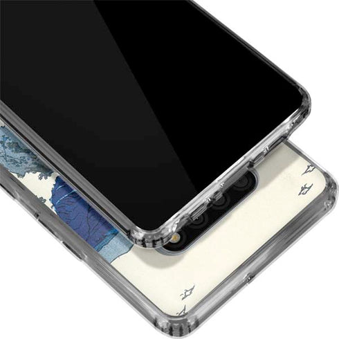 View of the Naruto whirlpools at Awa by Hiroshige LG Stylo 6 Clear Case