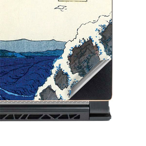 Hiroshige View of the Naruto whirlpools at Awa MSI GS65 Stealth Laptop Skin