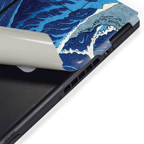 Hiroshige View of the Naruto whirlpools at Awa Nintendo Switch Bundle Skin