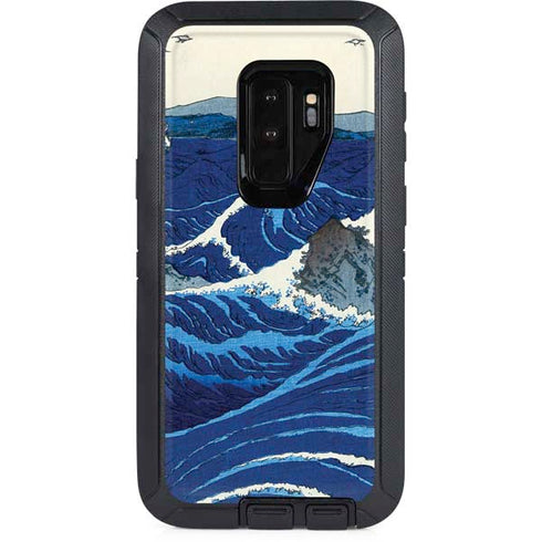 Hiroshige View of the Naruto whirlpools at Awa Otterbox Defender Galaxy Skin
