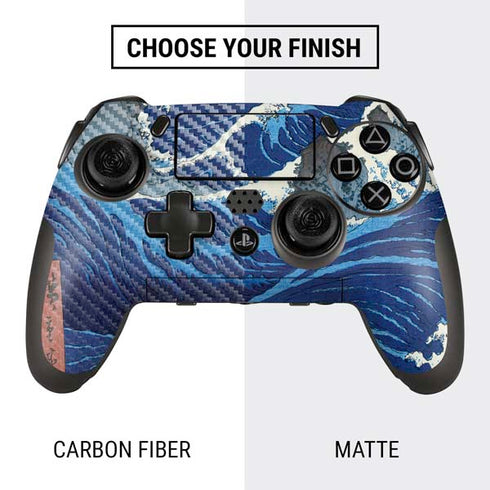 Hiroshige View of the Naruto whirlpools at Awa PlayStation Scuf Vantage 2 Controller Skin