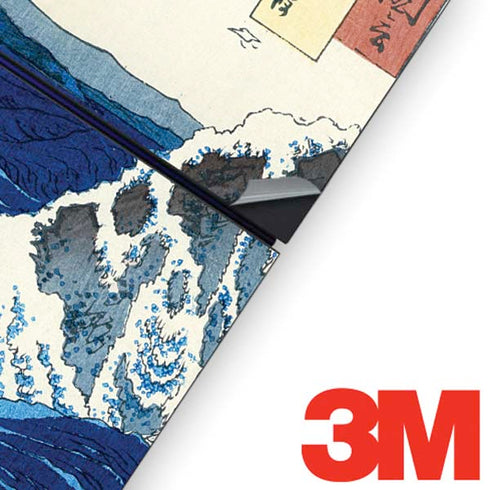 Hiroshige View of the Naruto whirlpools at Awa PS4 Console and Controller Bundle Skin