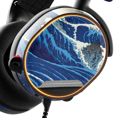 Hiroshige View of the Naruto whirlpools at Awa SteelSeries Arctis 3 Skin