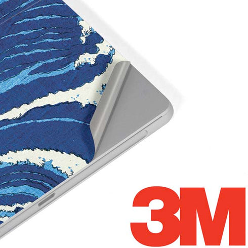 Hiroshige View of the Naruto whirlpools at Awa Surface Go Skin