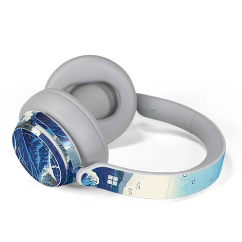 Hiroshige View of the Naruto whirlpools at Awa Surface Headphones Skin