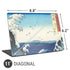 Hiroshige View of the Naruto whirlpools at Awa Universal Laptop 11in (8.8 x 6.2in) Skin