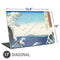 Hiroshige View of the Naruto whirlpools at Awa Universal Laptop 17in (13.8 x 10in) Skin