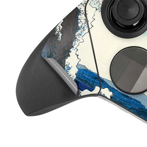 View of the Naruto whirlpools at Awa by Hiroshige Xbox Elite Wireless Controller Series 2 Skin
