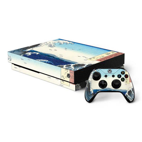 Hiroshige View of the Naruto whirlpools at Awa Xbox One X Bundle Skin