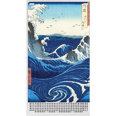 Hiroshige View of the Naruto whirlpools at Awa Xbox Series S Console Skin