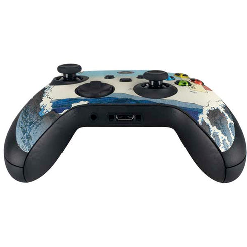 Hiroshige View of the Naruto whirlpools at Awa Xbox Series X Controller Skin