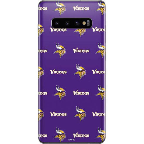 NFL Minnesota Vikings Blitz Series Galaxy S10 Plus Skin