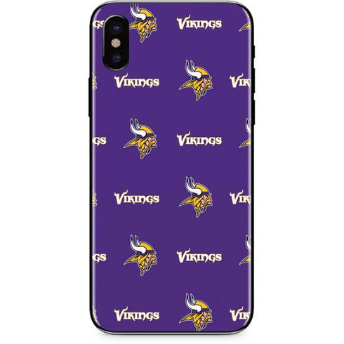 NFL Minnesota Vikings Blitz Series iPhone XS Max Skin