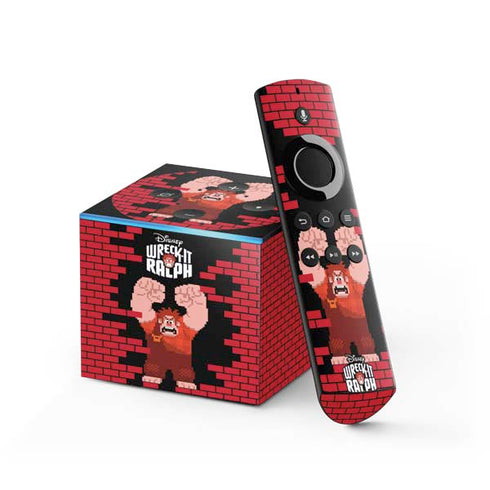 Disney Wreck-it Ralph Vintage Arcade Fire TV Cube Skin