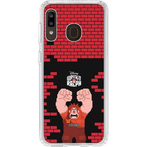 Disney Wreck-it Ralph Vintage Arcade Galaxy A20 Clear Case