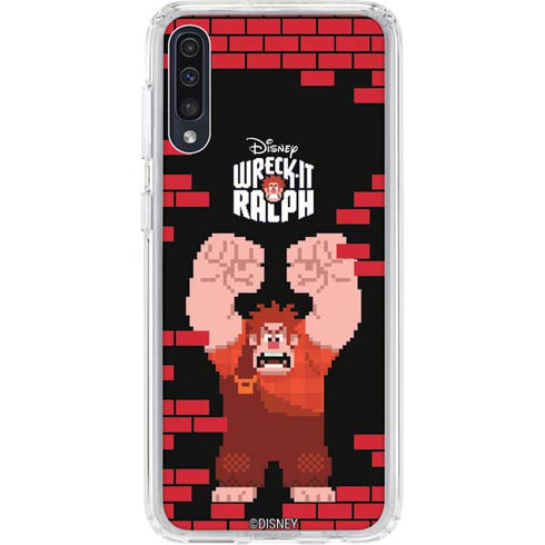Disney Wreck-it Ralph Vintage Arcade Galaxy A50 Clear Case