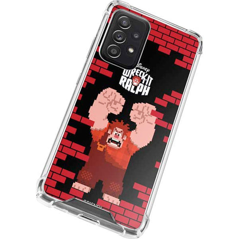 Disney Wreck-it Ralph Vintage Arcade Galaxy A72 5G Clear Case